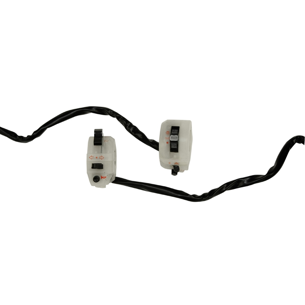 DELTAFORCE 125AGK KUMANDA DUGME SAG-SOL TAKIM SEFFAF #Y4DLT0150A0124