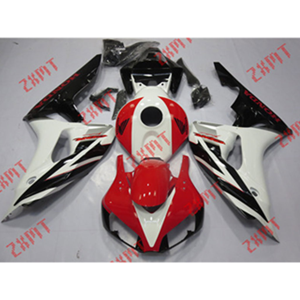 HONDA CBR 1000 RR 2006-2007 KIRMIZI BEYAZ RACING GRENAJ SETİ #CLK099