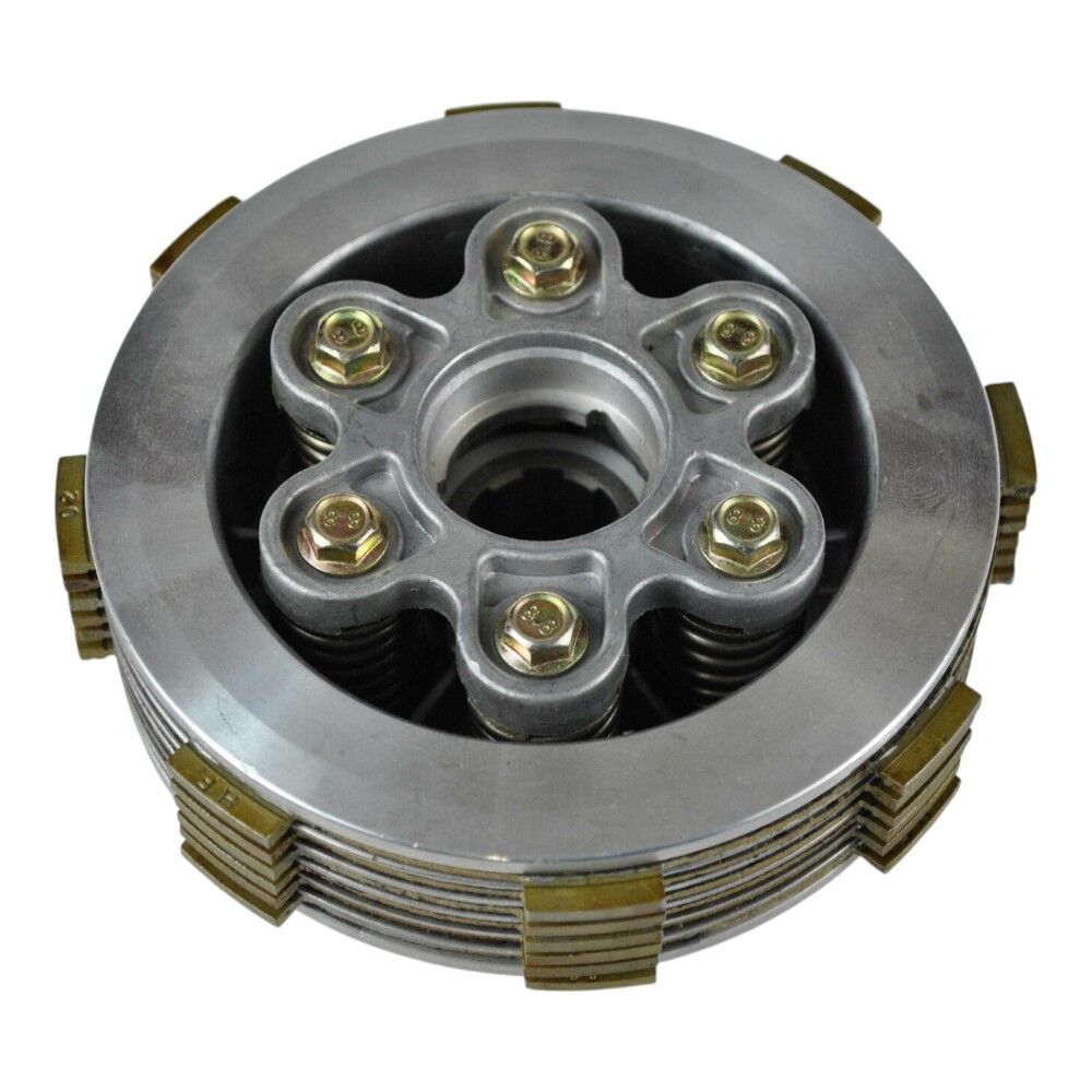 CG 125 - 150 DEBRİYAJ KOMPLE 6 YILDIZ + 6 BALATA CTVR #Ç14024