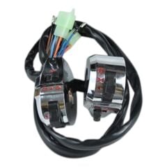 MONDIAL AGK- CG 125 KUMANDA KÜTÜĞÜ KOMPLE SAĞ VE SOL NİKEL #Ç31001