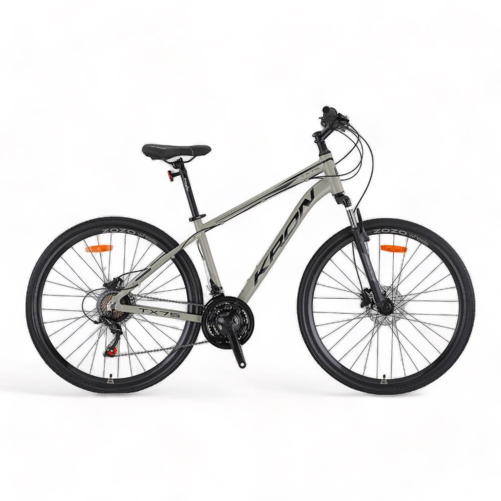 KRON TX 75 - 28'' Trekking - 17' - 21 Vites - M.DISC - Mat Bej-Siyah/Füme #KRN23-281