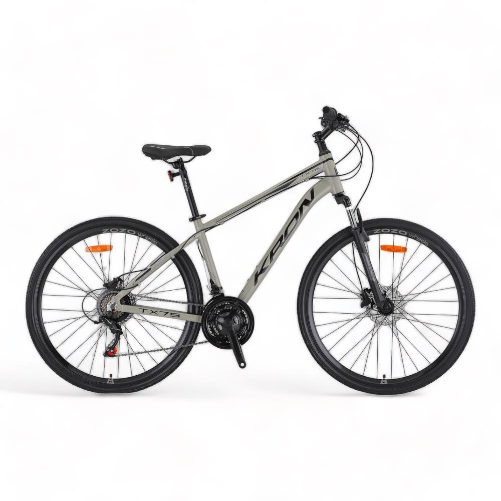 KRON TX 75 - 28'' Trekking - 17' - 21 Vites - H.DISC - Mat Bej-Siyah/Füme #KRN23-291