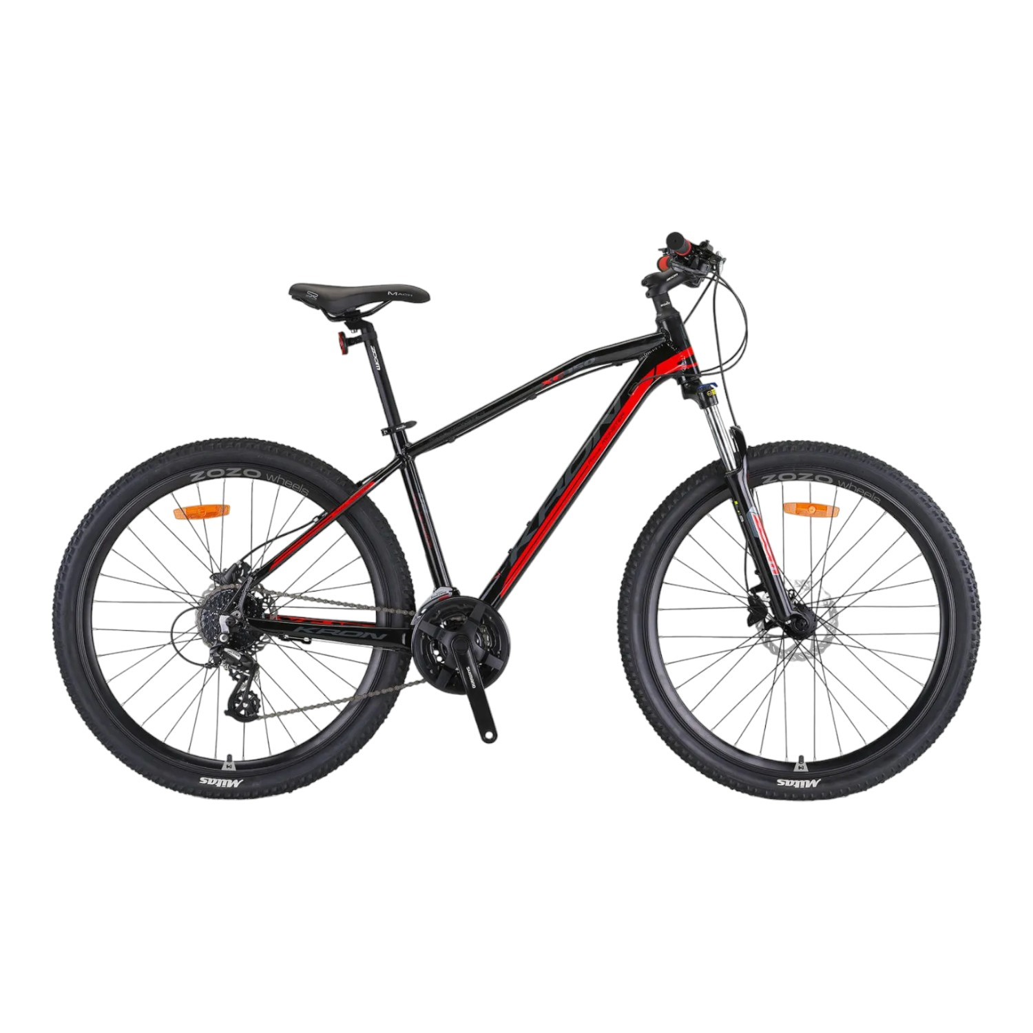 KRON XC 150 - 27.5'' MTB - 19' - 24 Vites - H.DISC - Siyah-Kırmızı/Füme #KRN23-226