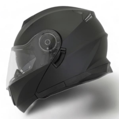 BLACKLION - ÇENE AÇILIR VİZÖRLÜ KASK [LION-160E] [MAT SİYAH] [S] #57876