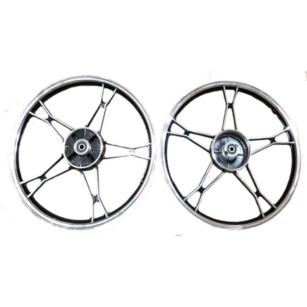 MOTOSİKLET JANT TAKIM ÖN 1.2X17 ARKA 1.4X17 KAMPANALI MODEL #1080517