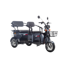 STMAX ELIT960 3 TEKERLEKLİ ELEKTİRİKLİ MOPED GRİ #ELIT960-G