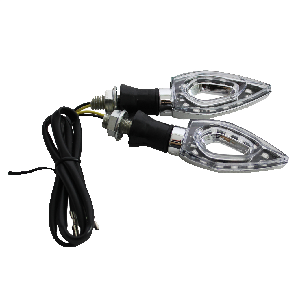 RT-072 LED SİNYAL SARI IŞIK TAKIM KROM #56819
