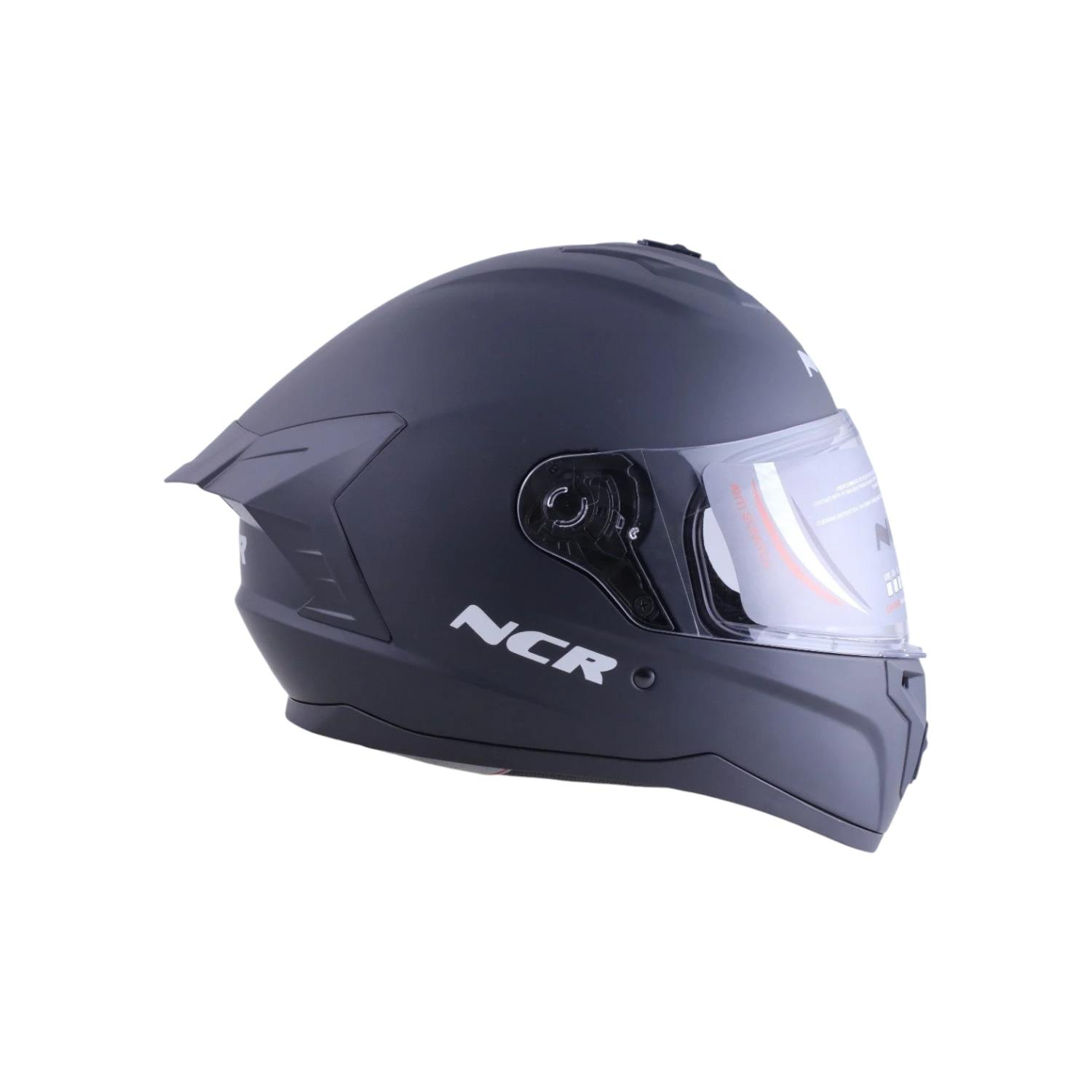 KASK KAPALI ECE SERTİFİKALI - PARLAK SİYAH #13014PS [XL]