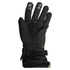 ELDİVEN MOTOR TEXTIL SİYAH SARI (M) #MA002