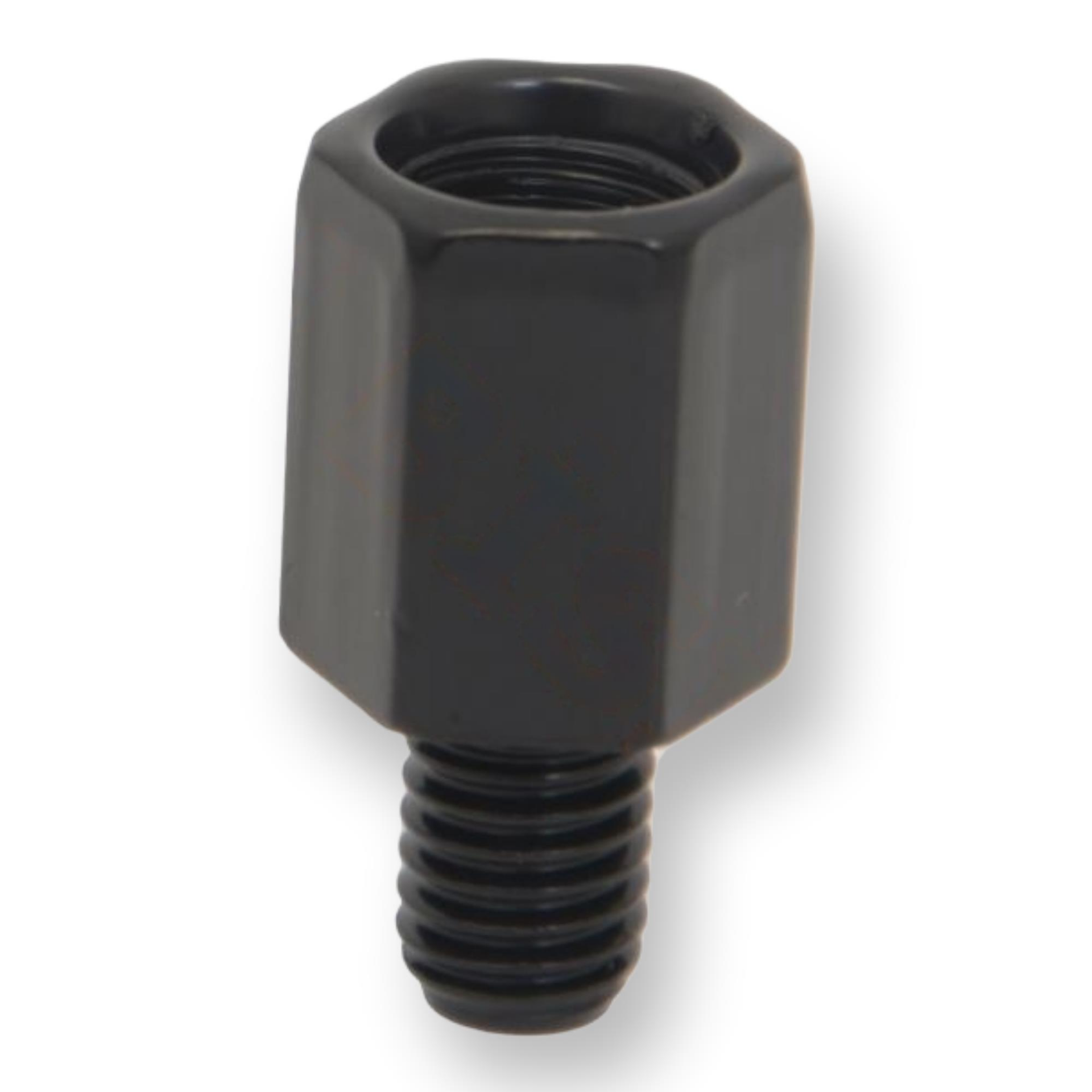 AYNA ADAPTÖRÜ [1 ADET] [ÜST 10mm DÜZ DİŞ - ALT 10mm DÜZ DİŞ] [SİYAH] #50267