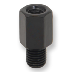 AYNA ADAPTÖRÜ [1 ADET] [ÜST 8mm DÜZ DİŞ - ALT 10mm DÜZ DİŞ] [SİYAH] #50268