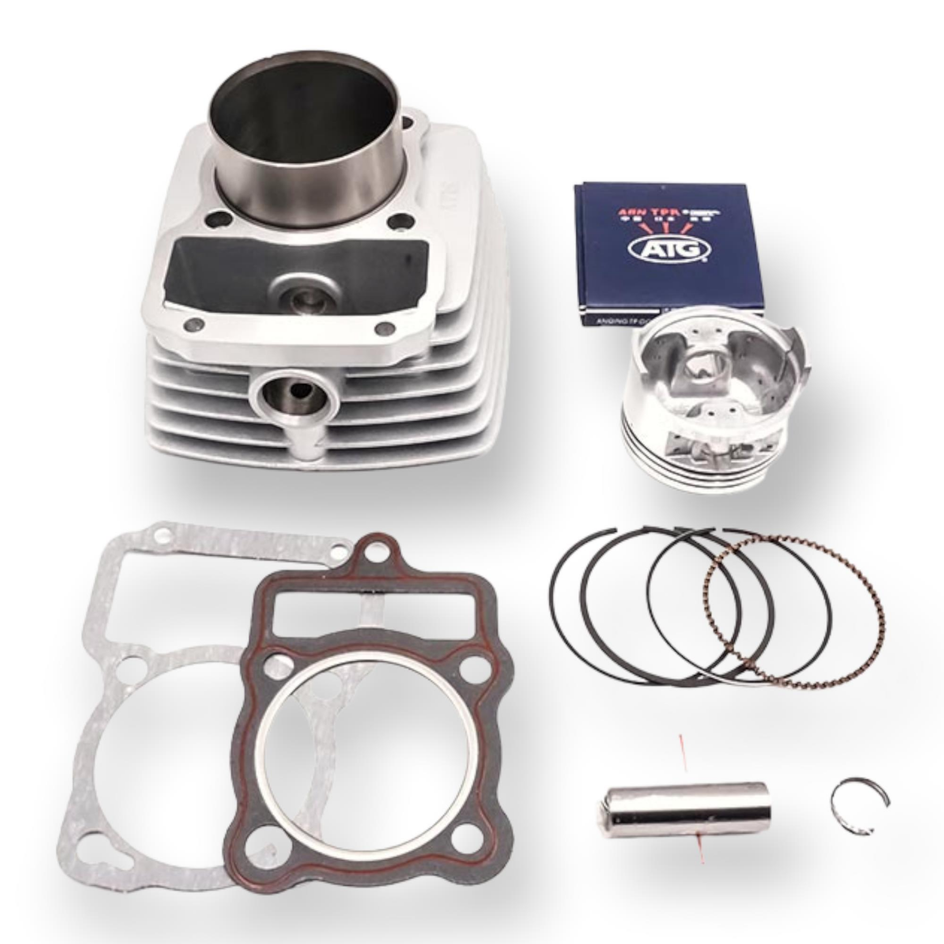 CG200 SİLİNDİR SETİ 63.5 mm (15 PİM) GRİ - PETEK BOYU 76mm #S63515G