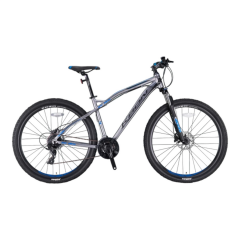 KRON XC 150 - 27.5'' MTB - 19' - 24 Vites - V.B. - Mat Füme-Siyah/Mavi #KRN22-005