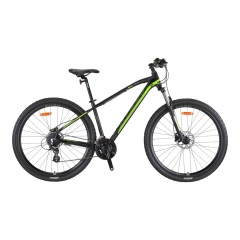 KRON XC 150 - 27.5'' MTB - 19' - 24 Vites - H.DISC - Mat Siyah-Neon Sarı/Füme #KRN23-228