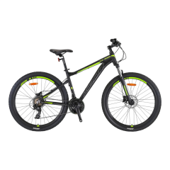 KRON XC 100 - 27.5'' MTB Lady - 15' - 21 Vites - H.DISC - Siyah-Gri/Neon Sarı #KRN23-212