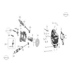 MONDIAL 110 SPEEDY (EFI) KULBUTOR KEP #Y4MON1019A0037