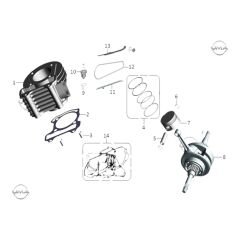 MONDIAL 110 SPEEDY (EFI) SEGMAN TAKIMI #Y4MON1019A0043