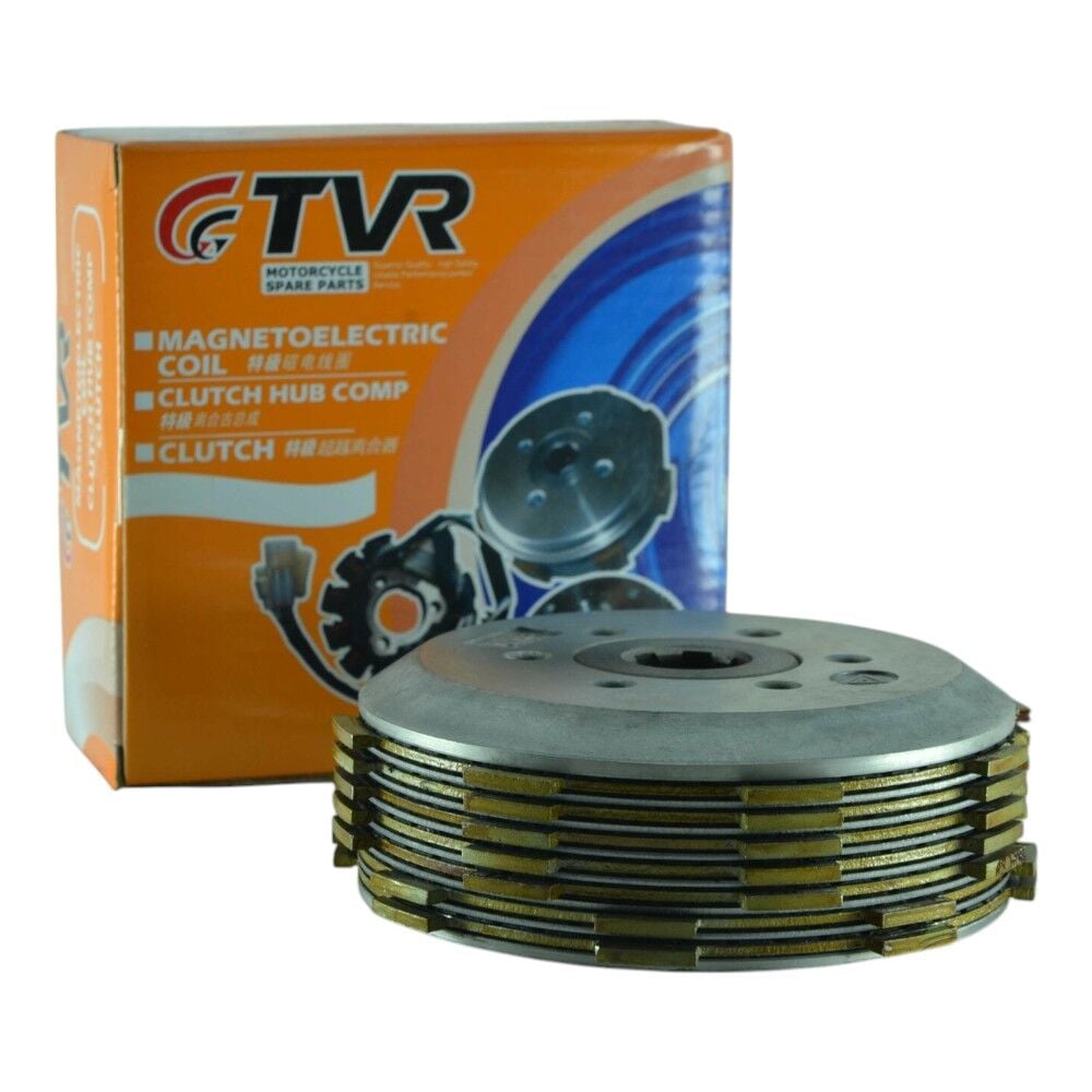 CG 200 DEBRİYAJ KOMPLE 6 YILDIZ 7 BALATA CTVR #Ç14026