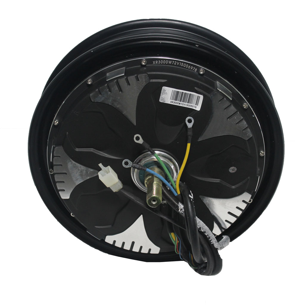 ELEKTİRİKLİ BİSİKLET ARKA JANT MOTOR KOMPLE 12 INC 3000W 72V 60 DERECE #MHT02512