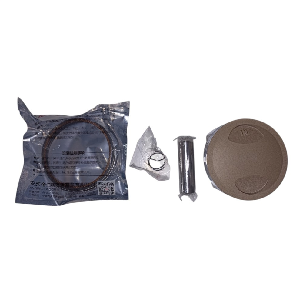 PISTON SEKMAN CG200 65,5 mm KISA 12mm STR NY OEM #ITHSLN066