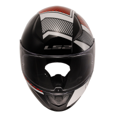 LS2 RAPID 2 EXTRA BEYAZ-KIRMIZI KASK [M]