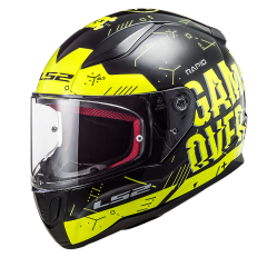 LS2 RAPID PLAYER NEON SARI-SİYAH KASK [XL]