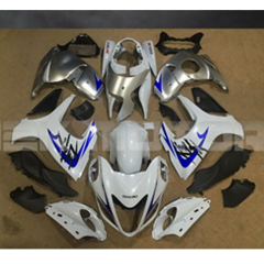 SUZUKI GSX 1300R HAYABUSA 2008-2011 BEYAZ MAVI GRENAJ SETI #CLK157