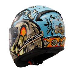 LS2 RAPID 2 NEO MAVİ-MOR KASK [XL]