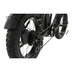 E-FOLDING F2-24 Ürün Rengi: MAT SİYAH Kadro: 17'' - 43 CM Vites: 1x7 VİTES Tekerlek: 20''