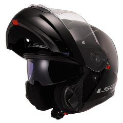 LS2 STROBE 2 SİYAH KASK [M]