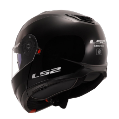 LS2 STROBE 2 SİYAH KASK [L]