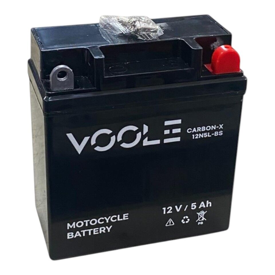 VOOLE 12N5-BS MOTOSİKLET AKÜSÜ