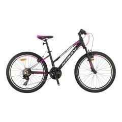 KRON XC 75 - 24'' MTB Lady - 13' -21 Vites - V.B - Mat Siyah-Gri/Pembe #KRN25-041