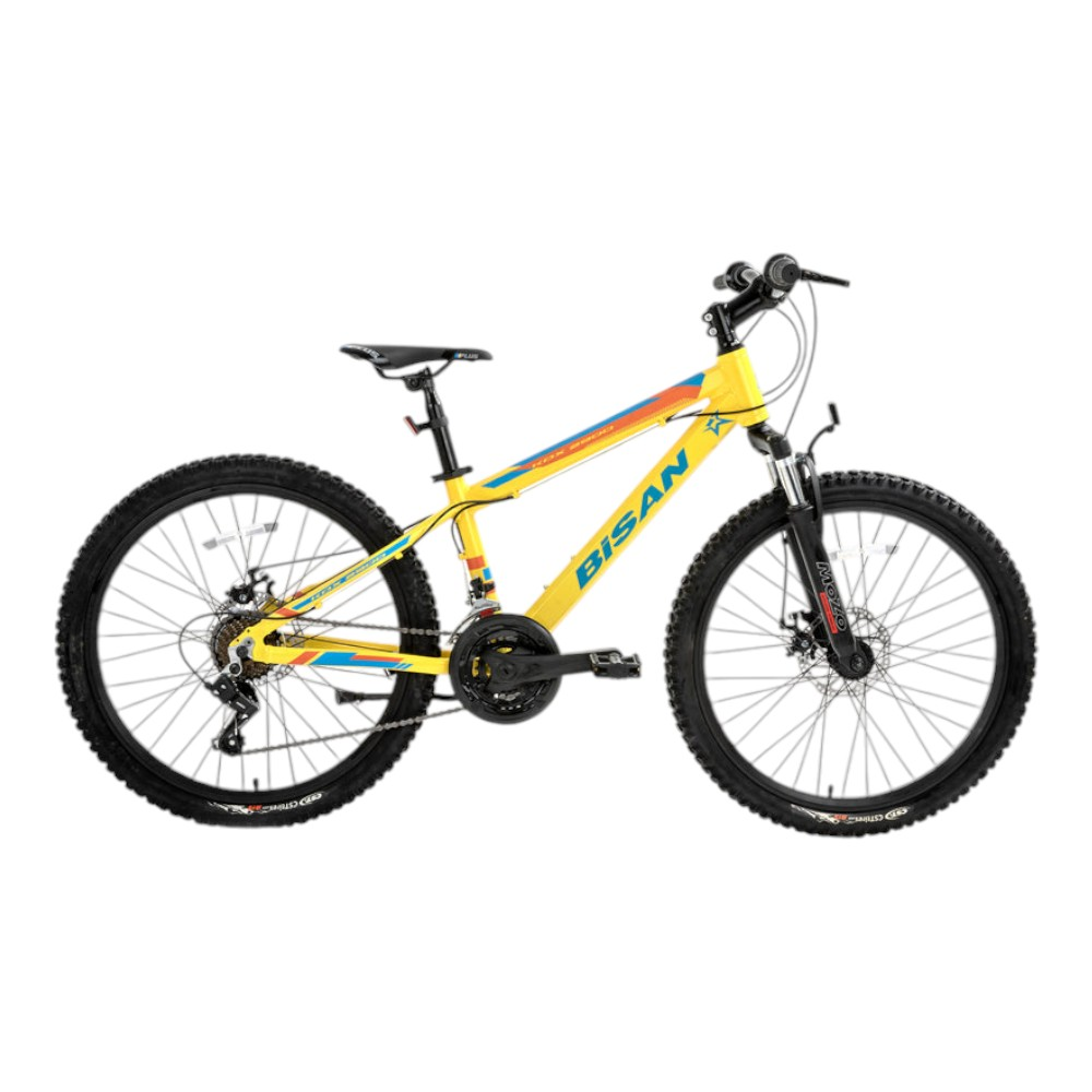 KDX 2900 V-25 Ürün Rengi: CAT SARI Kadro: 30 CM Vites: 3x7 VİTES Tekerlek: 24''