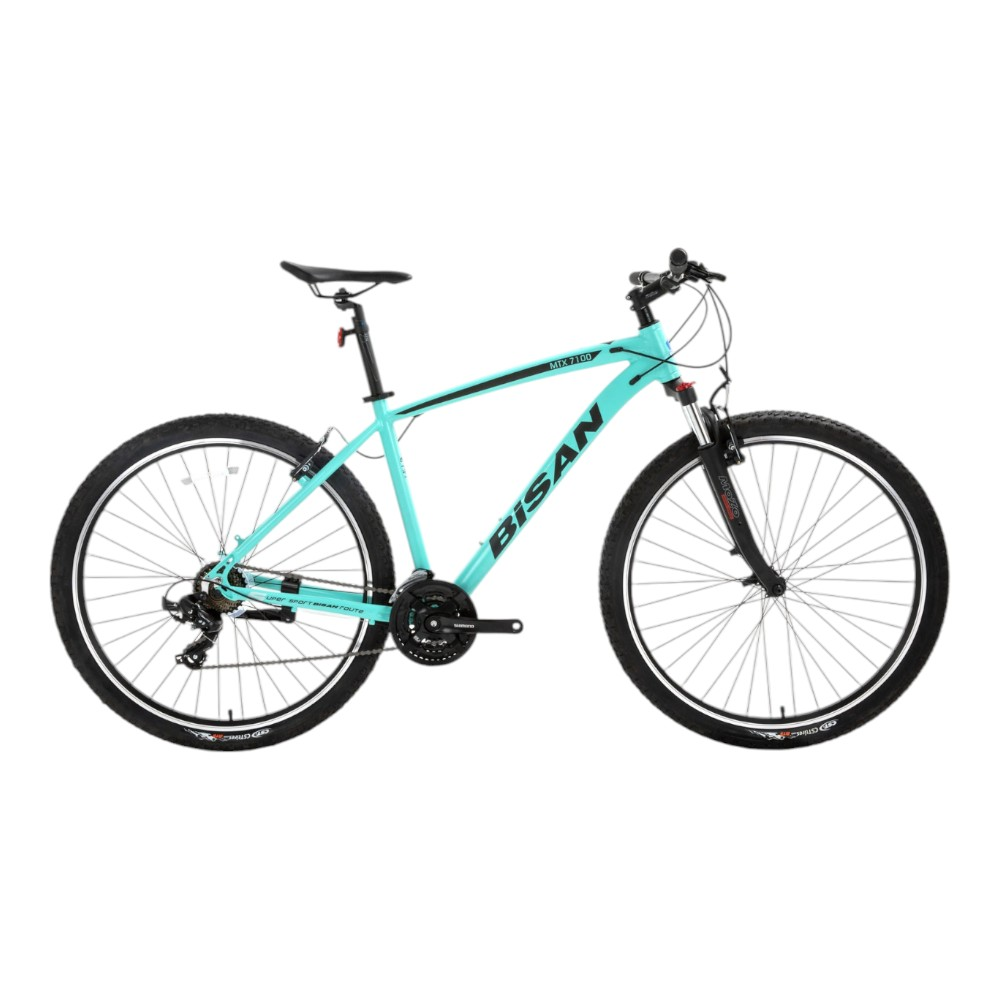 MTX 7100-24 Ürün Rengi: TURKUAZ Kadro: 17'' - 43 CM Vites: 3x7 VİTES Tekerlek: 26''