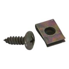 KAPORTA KLİPSİ VE VİDASI [1 PK :100 AD] #65128