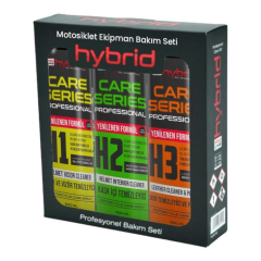 HYBRID PROFESYONEL MOTOSİKLET EKİPMAN BAKIM SETİ 3 LÜ