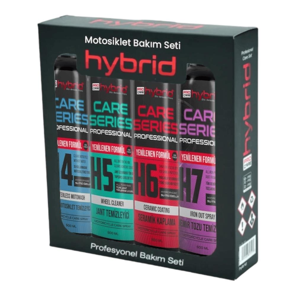 HYBRID PROFESYONEL SERAMİK KAPLAMA MOTOSİKLET TEMİZLİK VE BAKIM  4 LÜ