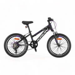 KRON XC 75 - 24'' MTB Lady - 13' - 21 Vites - V.B. - Mat Siyah-Mor/Gri #KRN23-105