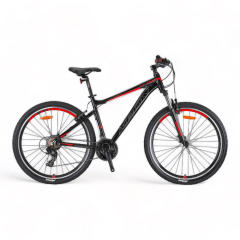 KRON XC 100 - 27.5'' MTB - 17' - 21 Vites - H.DISC - Siyah-Gri/Kırmızı #KRN23-203