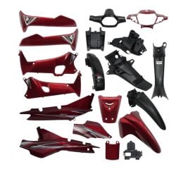 KAPORTA SET [KIRMIZI] - ARORA KASIRGA #65854