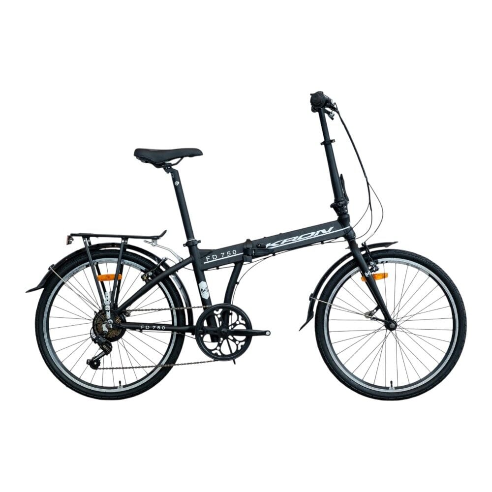 FD 750 - 24'' - 7 VİTES - V.B - MAT SİYAH - BEYAZ #KRN25-144