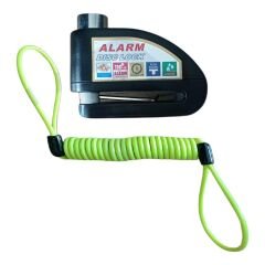 ALARMLI DİSK KİLİT 6MM PİN + HATIRLATMA KABLO #Ç51217