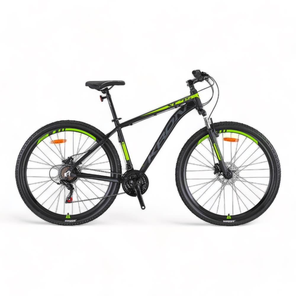 KRON XC 75 - 27.5'' MTB - 17' - 21 Vites - M.DISC - Mat Siyah-Neon Sarı/Füme #KRN23-144