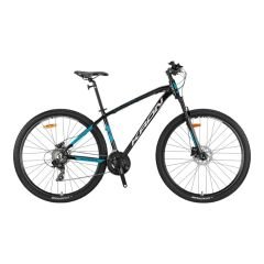 KRON XC 100 - 27.5'' MTB - 17' - 21 Vites - H.DISC - Mat Siyah-Gri/Turkuaz #KRN25-090