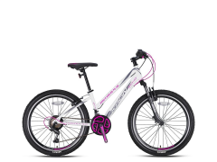 KRON ANTHEA 4.0 - 26'' MTB Lady - 15' - 21 Vites - V.B. - Beyaz-Füme/Çingene Pembesi #KRN21-545