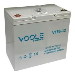 VOOLE 12 V 55 AH ENGELLİ ARAÇ AKÜSÜ