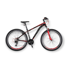 XC 100 - 27.5'' MTB - 18' - 21 Vites - H.DISC - Siyah-Gri/Kırmızı #KRN22-270