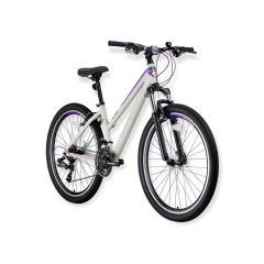 XC 100 - 26'' MTB Lady - 15' - 21 Vites - H.DISC - Mat Bej Gri-Füme/Mor #KRN22-235