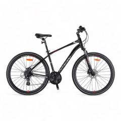 KRON TX 150 - 28'' Trekking - 18' - 24 Vites - H.DISC - Siyah-Gri/Kırmızı #KRN23-322